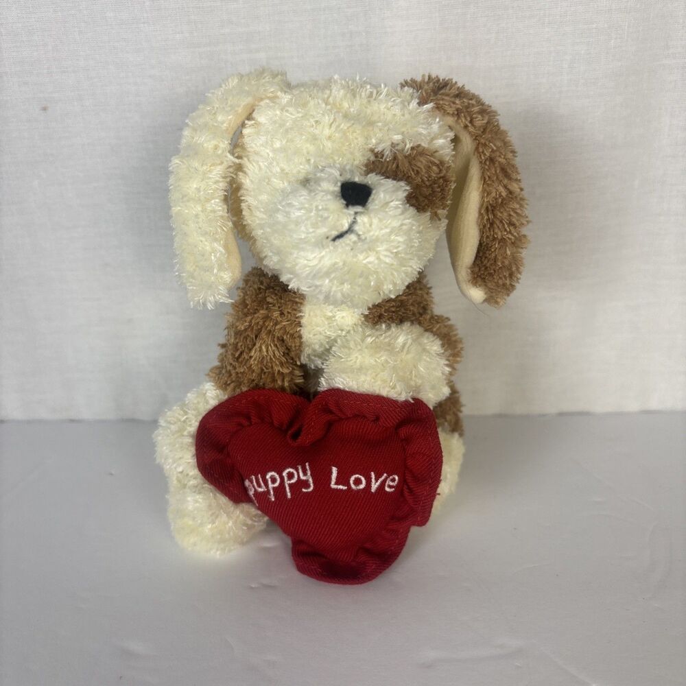Boyds Bears and Friends - Stuffed Animal Dog Puppy Love Heart Pillow - NO TAGS